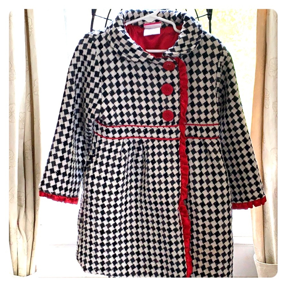 Girls Petticoat Houndstooth Boutique size 6